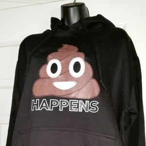 Easy Surf Co. Black Hoodie Sweatshirt